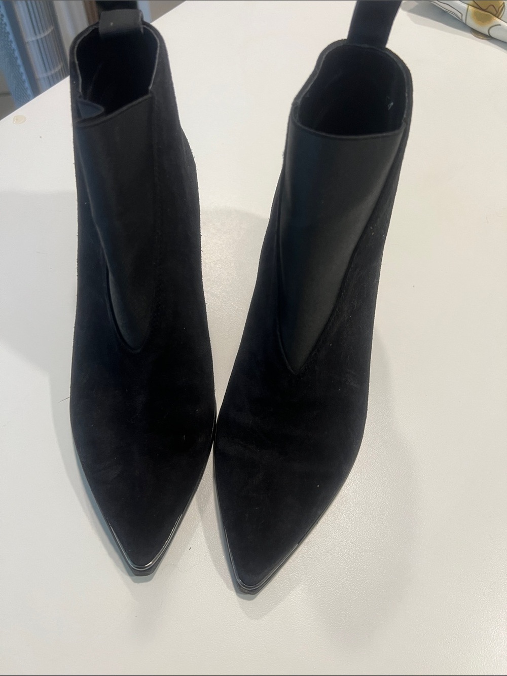 Acne studio suede boots